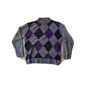 Wolsey Men's Size L Crew Neck Sweater Wool Rich